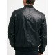 Mens Real Sheepskin Leather Bomber Jacket