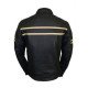 Men’s Black Biker Leather Jacket (Retro Style)