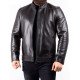 Men’s Black Leather Biker Jacket Premium Quality