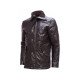Men’s Brown Elegant Quilted Leather Jacket