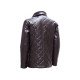 Men’s Brown Elegant Quilted Leather Jacket