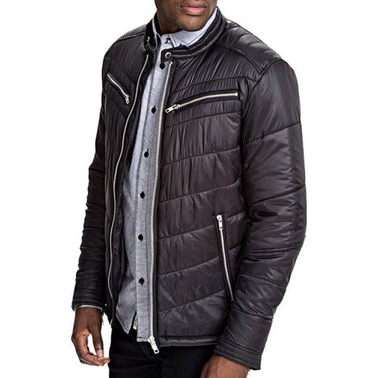 Men’s Cordura Bomber Jacket Black