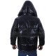 Men’s Hooded Puffer Black Jacket