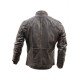 Men’s Slim Fit Vintage Leather Biker Jacket