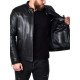 Men’s Real Black Leather Biker Jacket