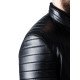 Men’s Real Black Leather Biker Jacket